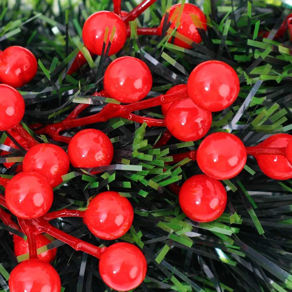 5/100x Artificial Red Berries  - Christmas Wreath Fake review and price