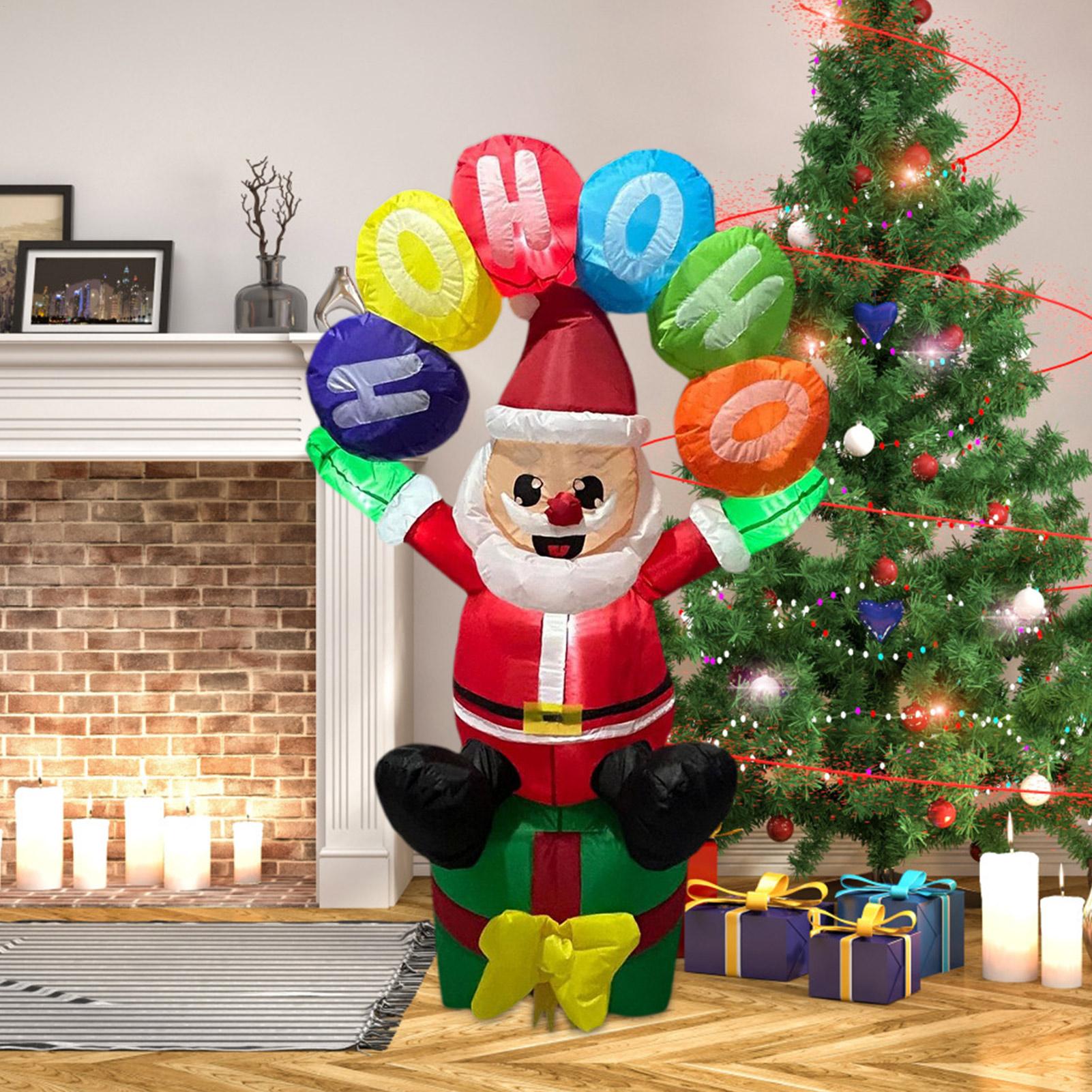 Blow Up Santa Inflatable Decor - Christmas Lights Outdoor review and price