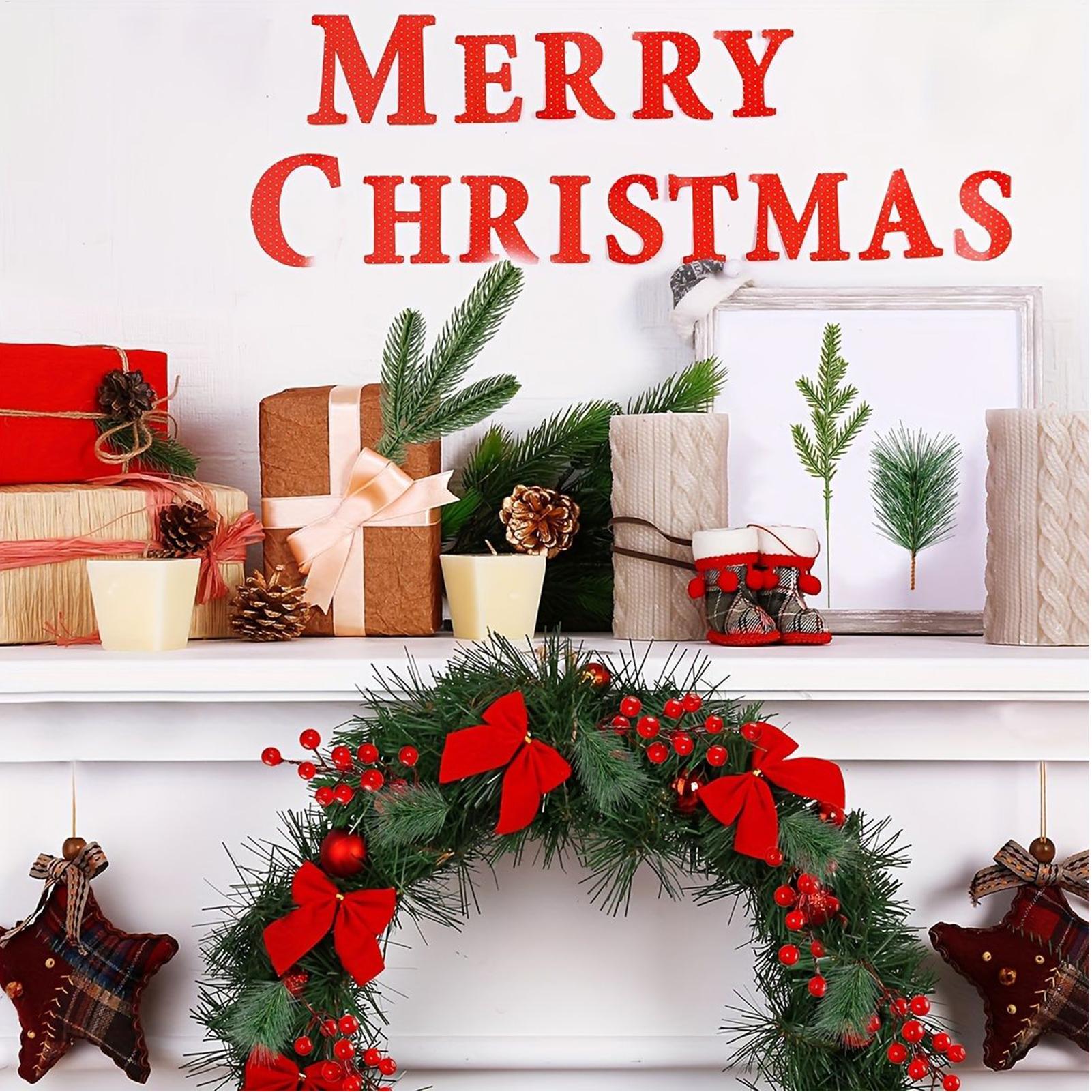 Pine Branches Faux Green Plant - Christmas Wreath Fake review and price