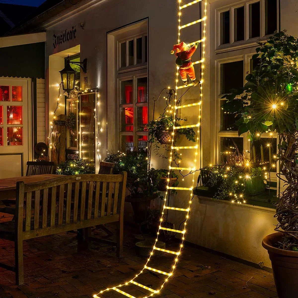 LED Ladder Light for Santa Cla - Christmas Lights Outdoor review and price
