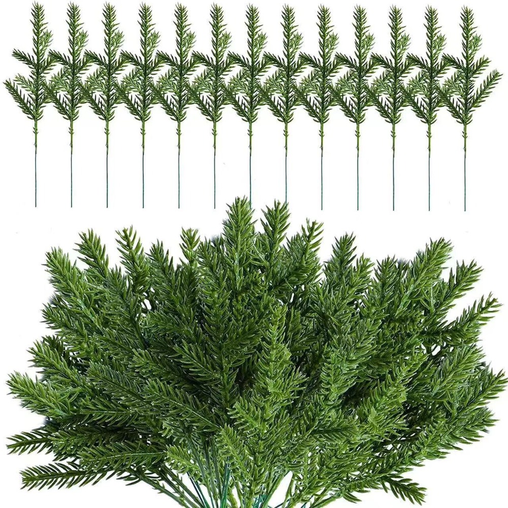 10PCS Christmas Artificial Nor - Christmas Wreath Fake review and price