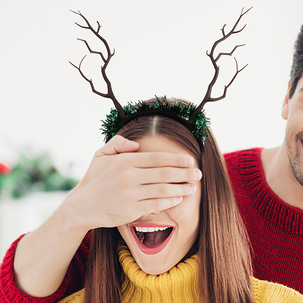 16Pcs Christmas Antler Headban - Reindeer Antlers Headband review and price