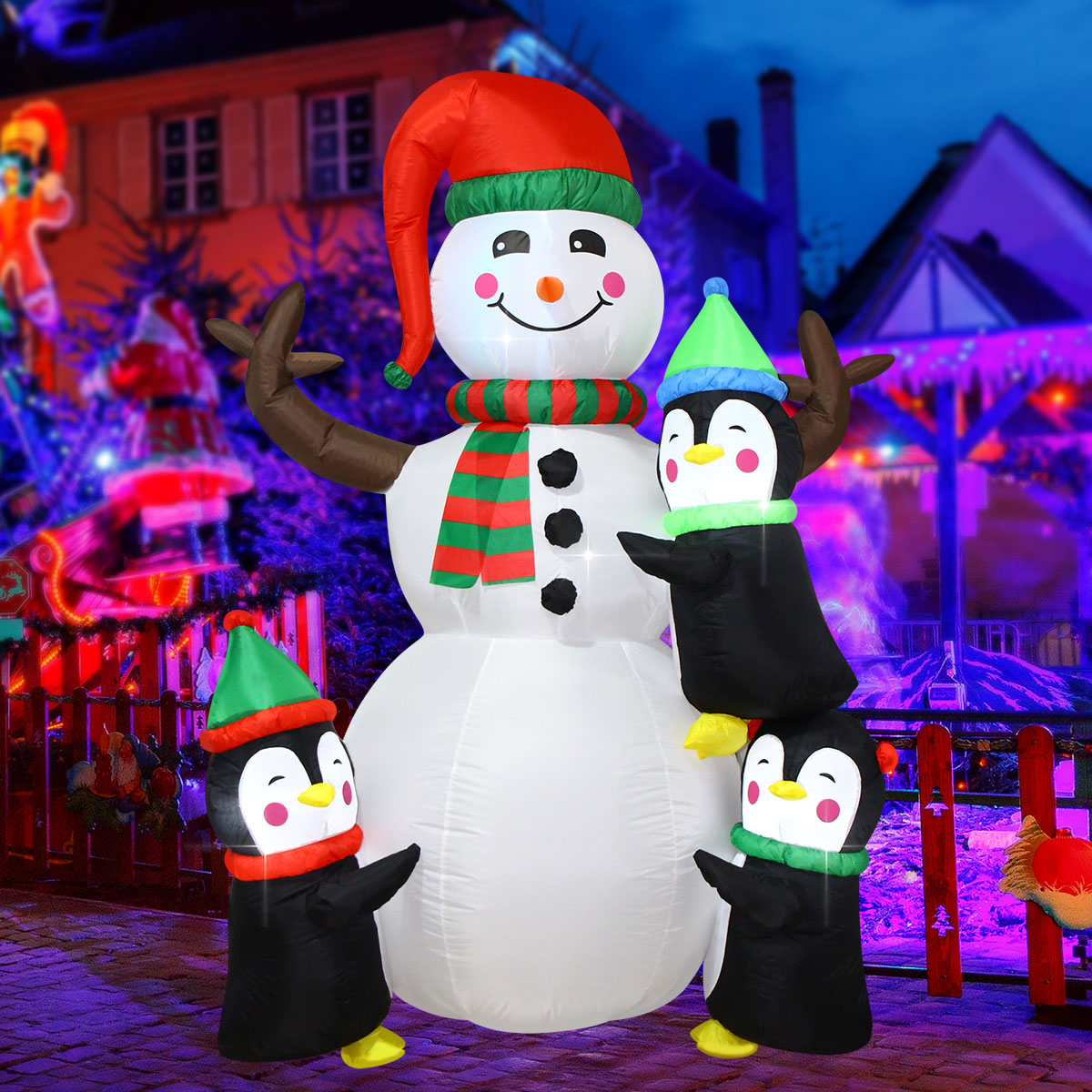 Christmas Inflatable Outdoor D - Christmas Lights Outdoor review and price