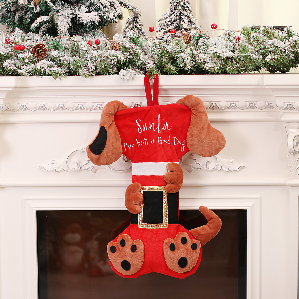 3D Animal Christmas Stockings  - Christmas Stocking Hanging review and price