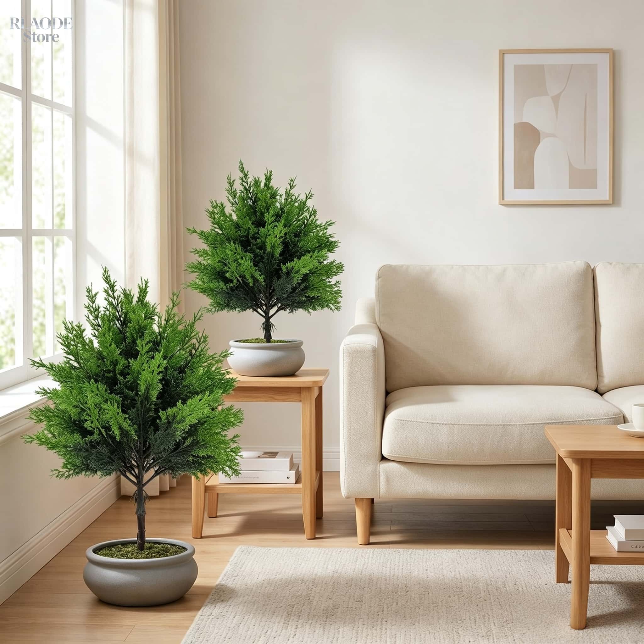 2pcs Outdoor Artificial Greene - Christmas Tree Artificial review and price