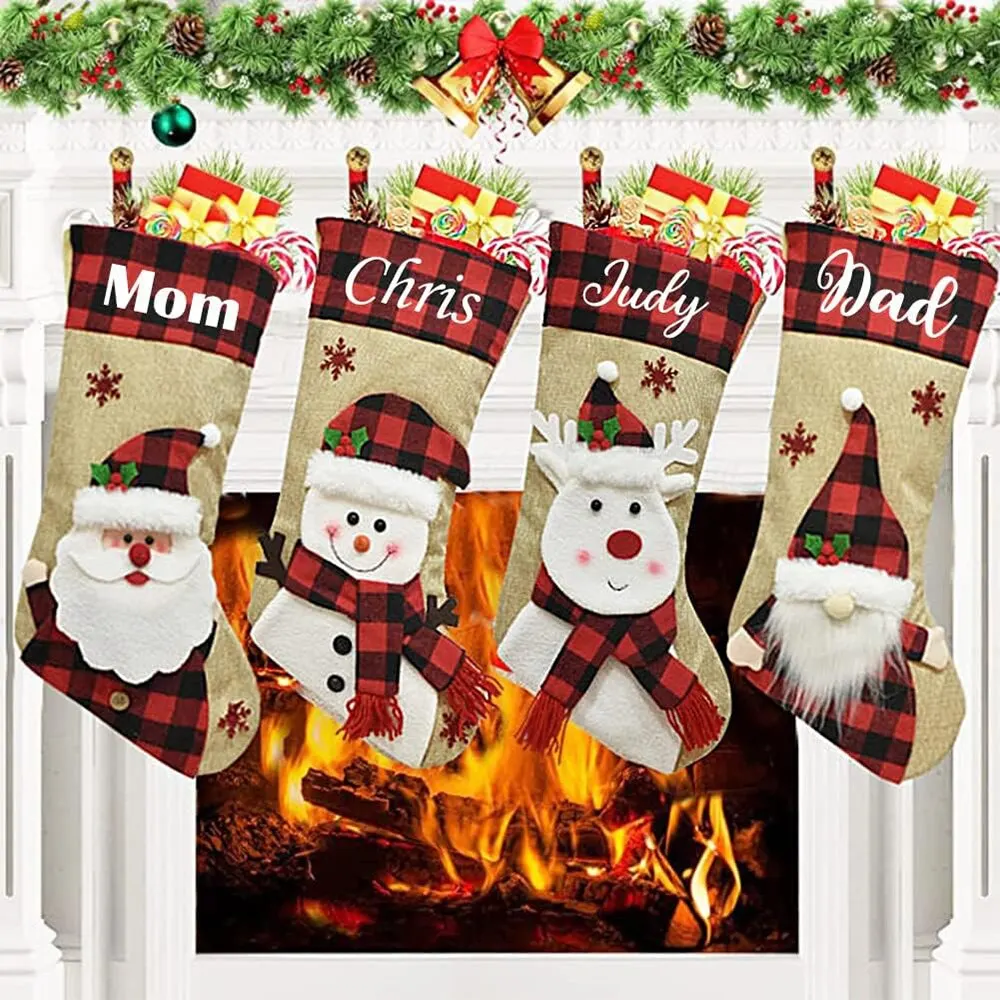 Christmas Holiday Stockings Ch - Christmas Stocking Hanging review and price