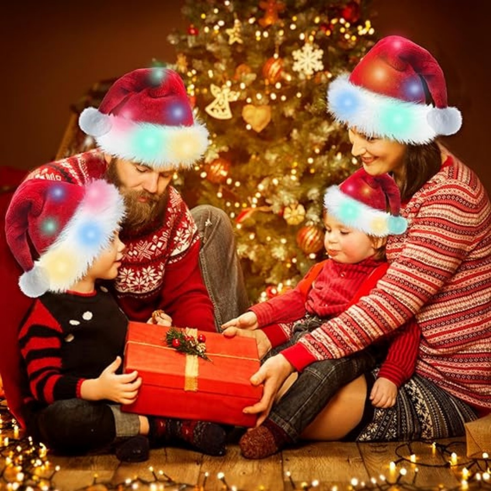 Lumination Christmas Santa Hat - Santa Hat Plush review and price