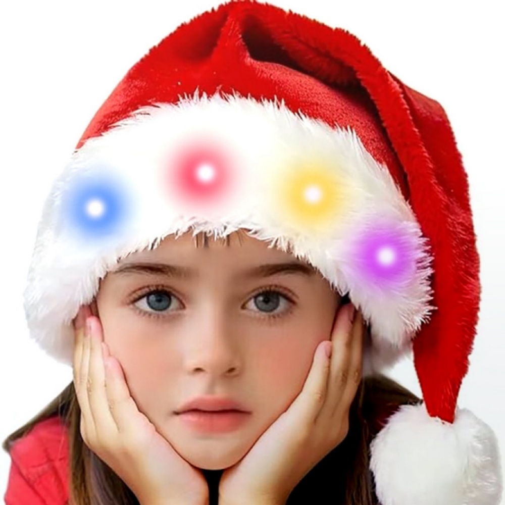 Lumination Christmas Santa Hat - Santa Hat Plush review and price