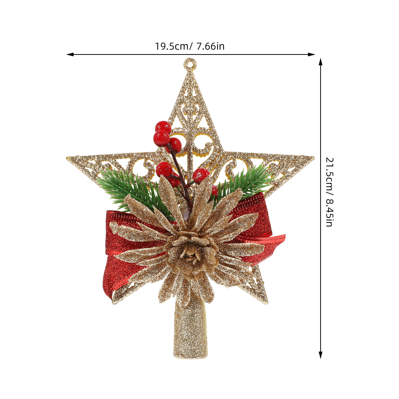 1pc Christmas Tree Topper Exqu - Star Tree Topper review and price