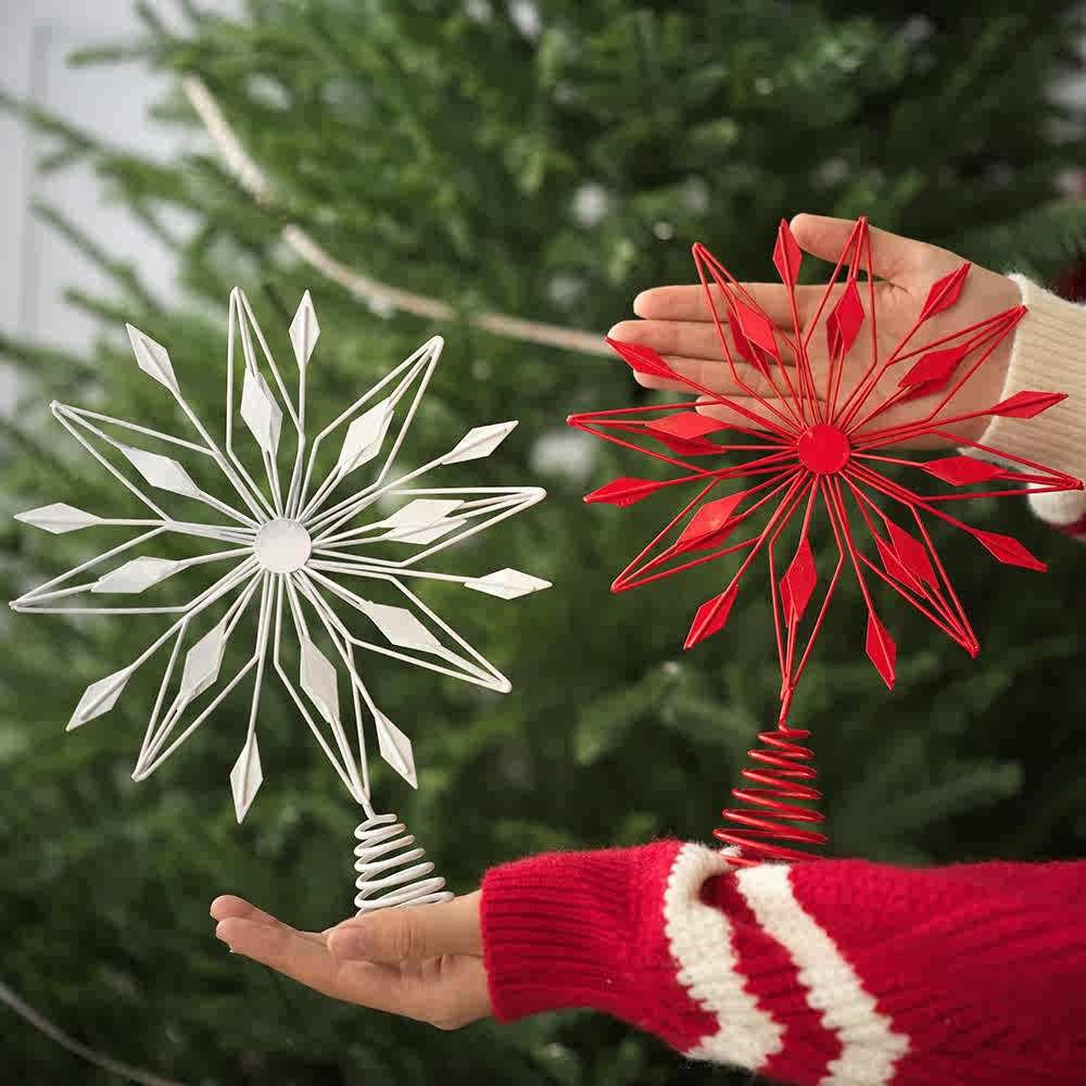 12.6 Inch Creative Led Lights  - Star Tree Topper review and price