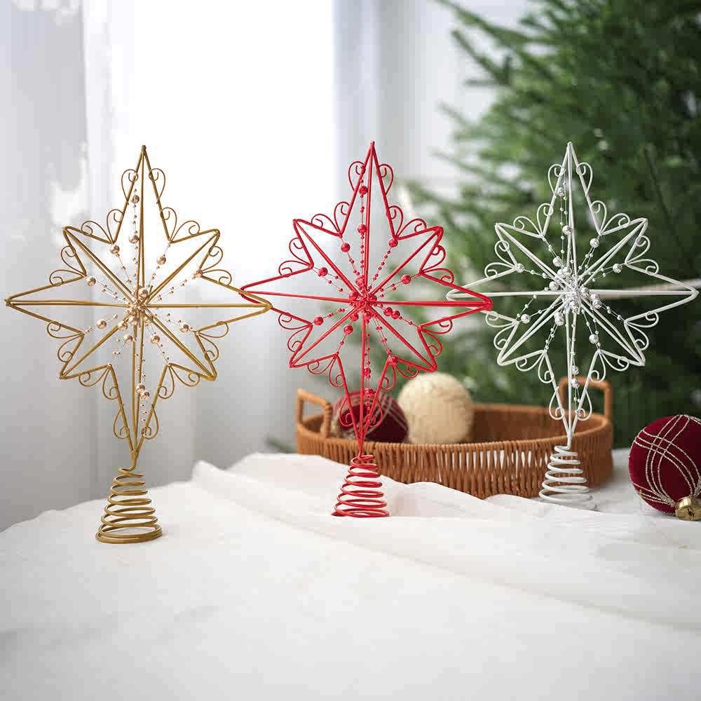 12.6 Inch Creative Led Lights  - Star Tree Topper review and price