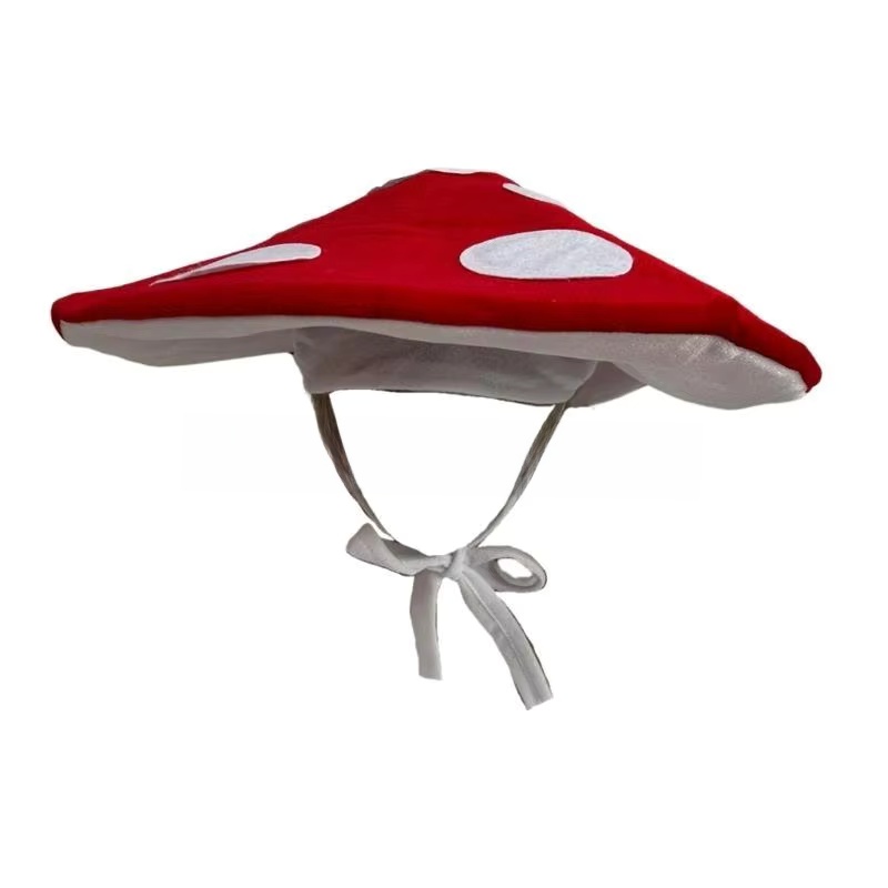 Mushroom Hat For Halloween Cos - Santa Hat Plush review and price