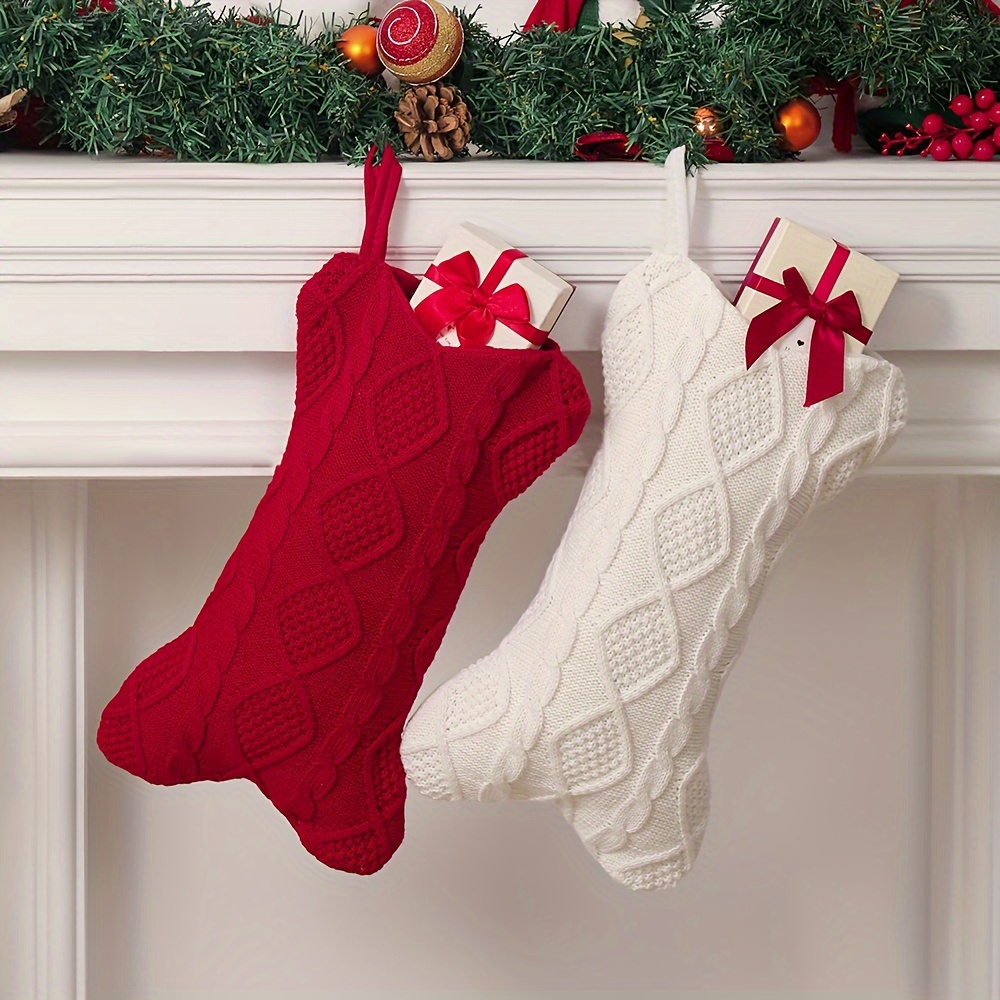 Dog Christmas Stocking, Knit C - Christmas Stocking Hanging review and price