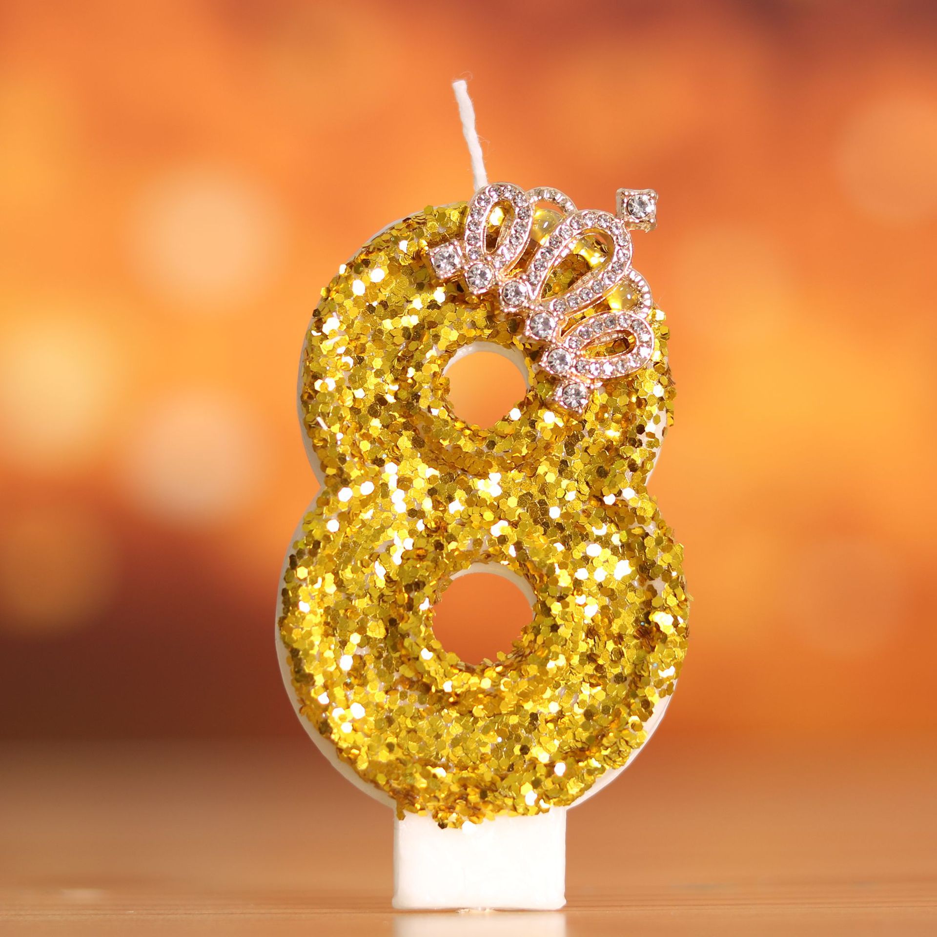 Digital Birthday Cake Gold Cro - Holiday Candle Set review and price
