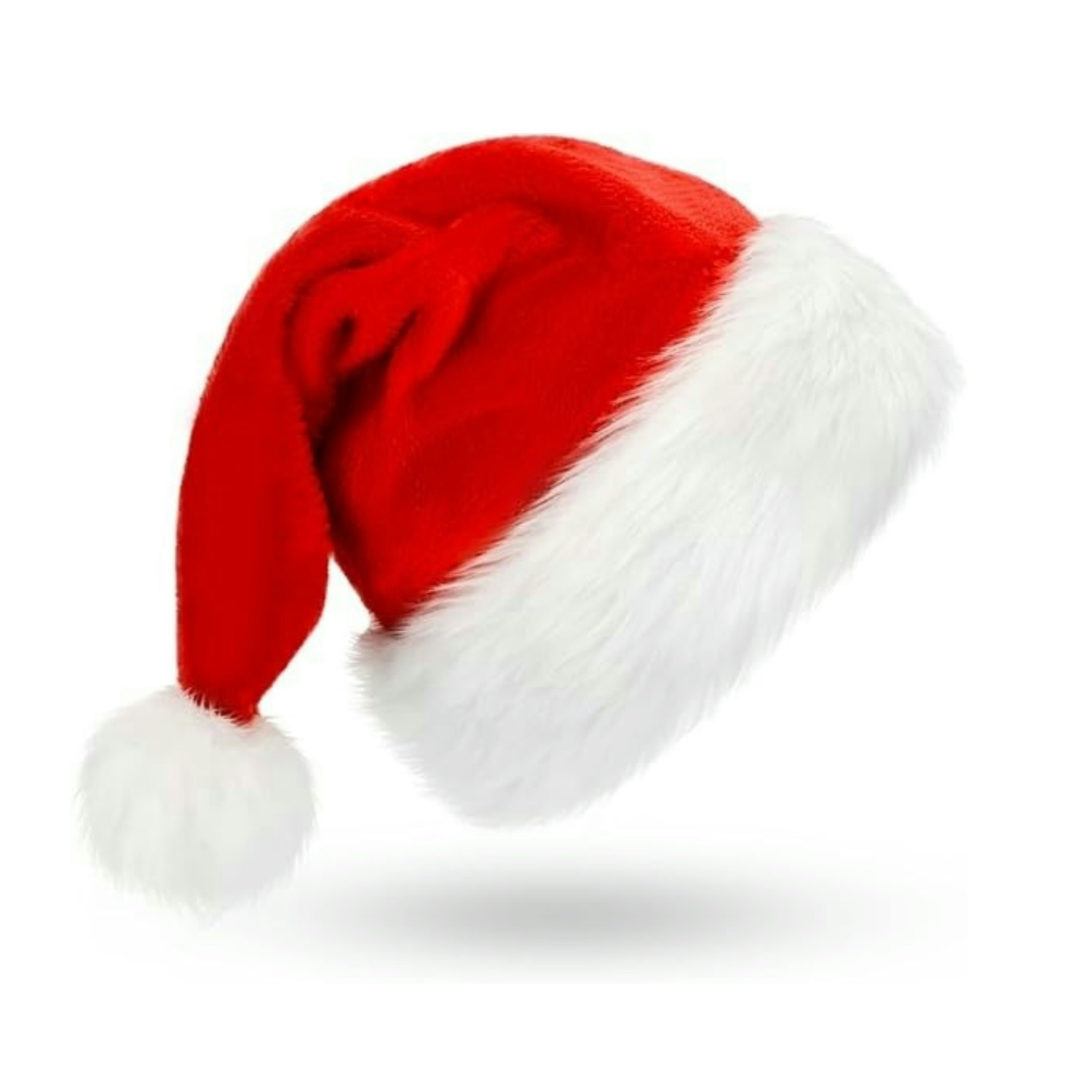 Fluffy Red Santa Hats Set with - Santa Hat Plush review and price