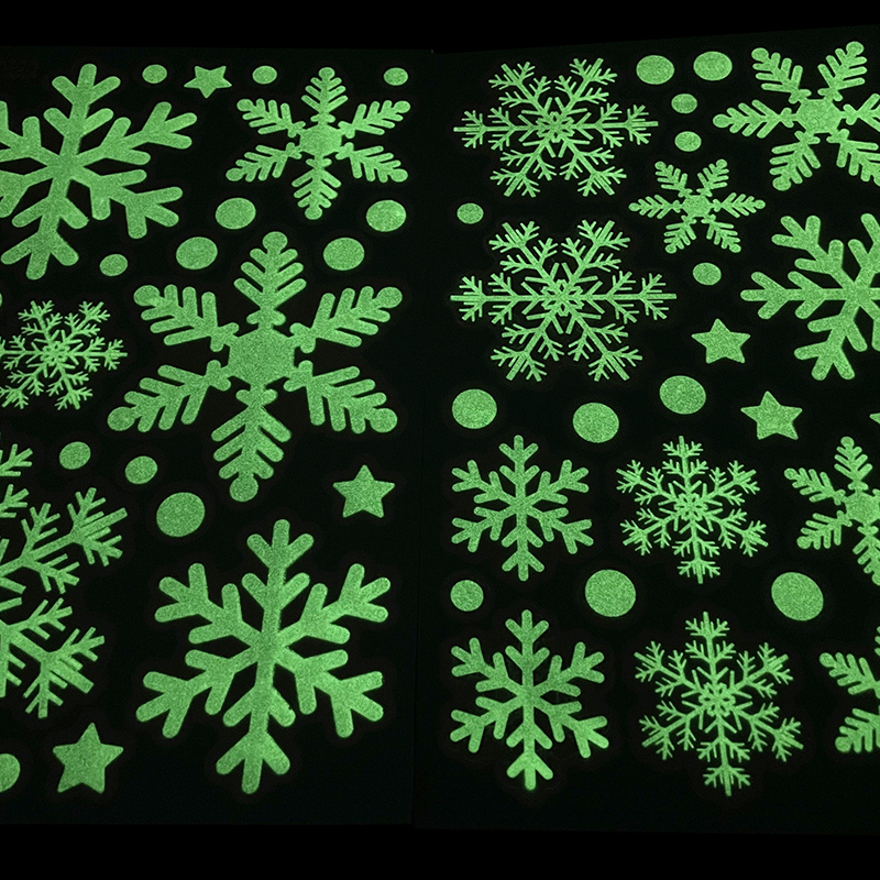 Christmas Luminous Snowflake W - Snowflake Window Decal review and price