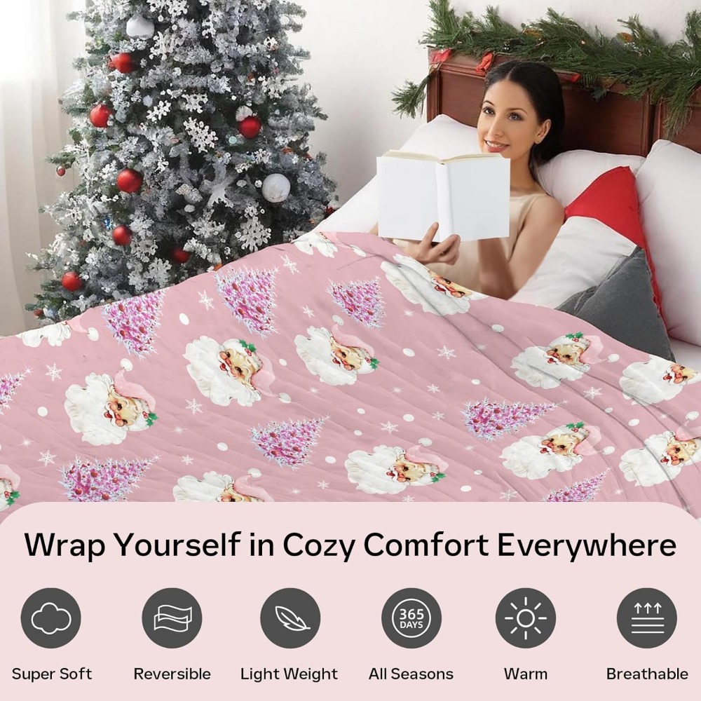 Soft Plush Christmas Blanket,C - Christmas Throw Blanket review and price