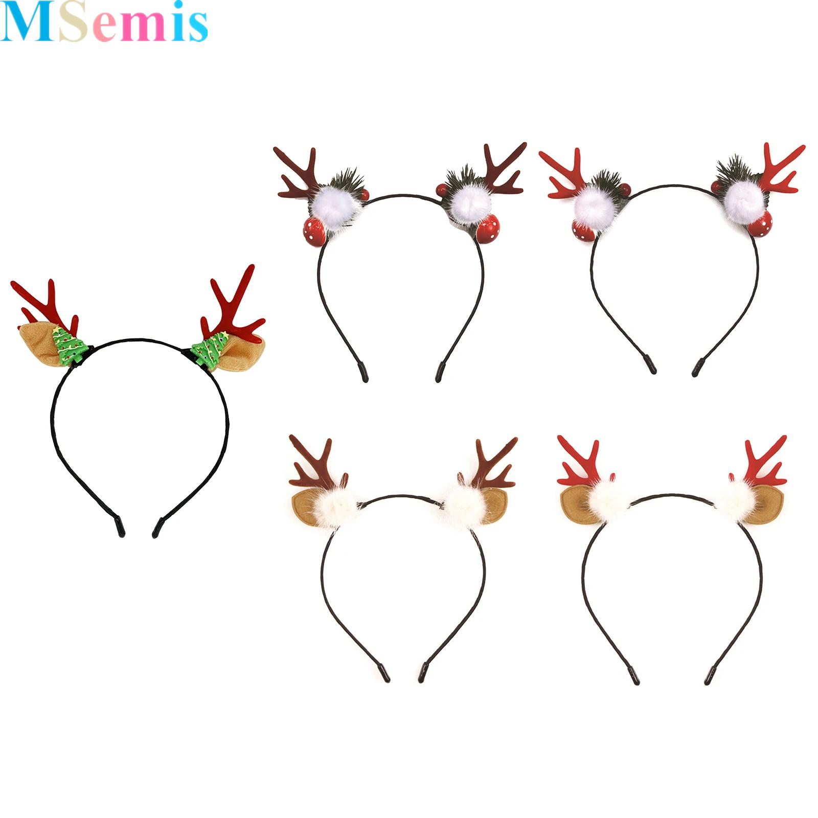 Reindeer Antlers Deer Ears Hea - Reindeer Antlers Headband review and price