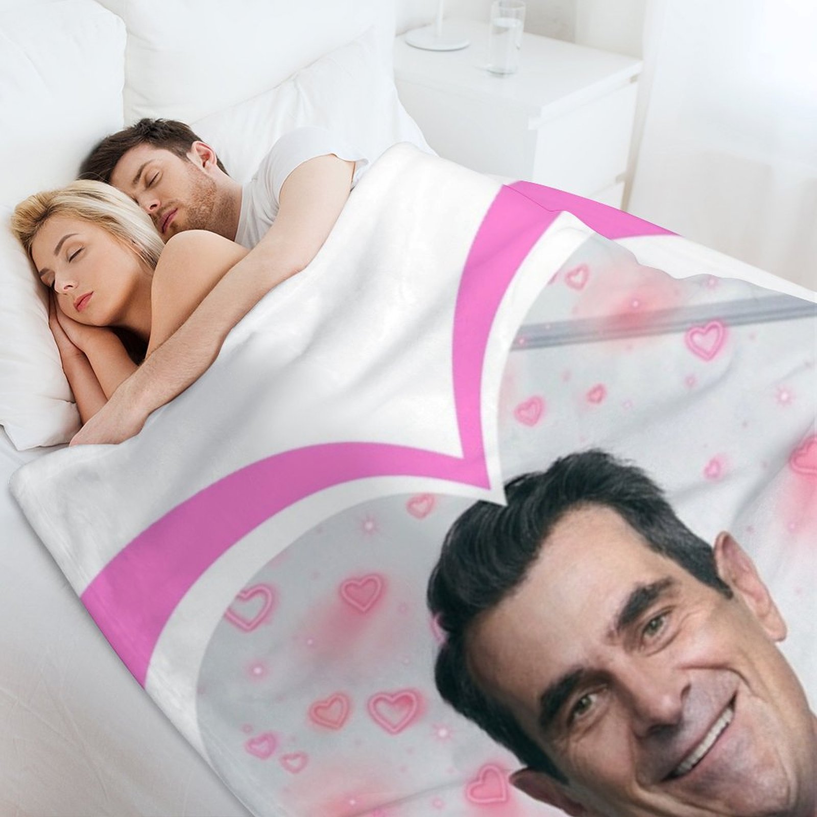 Modern family: Phil Dunphy hea - Christmas Throw Blanket review and price