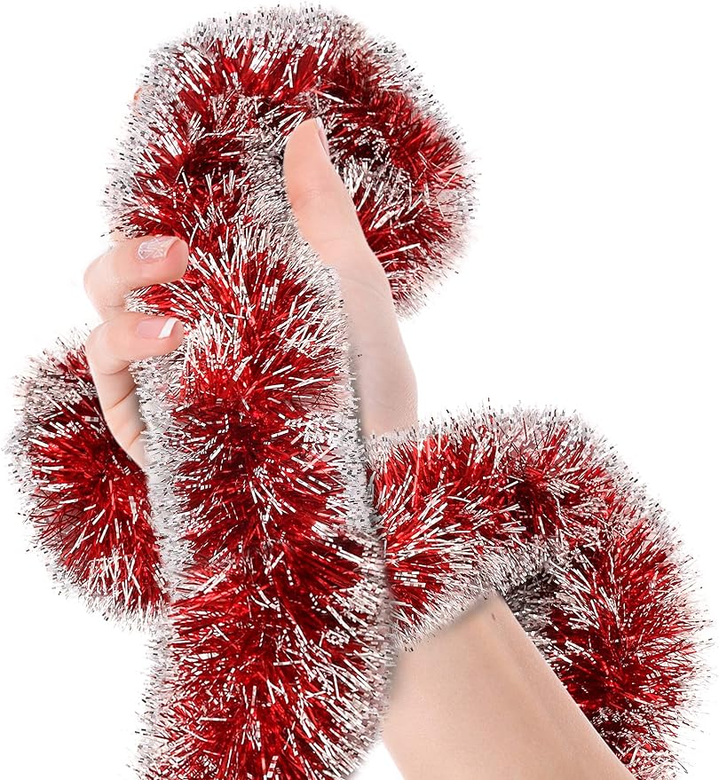 2M Christmas Metallic Streamer - Tinsel Garland Decoration review and price