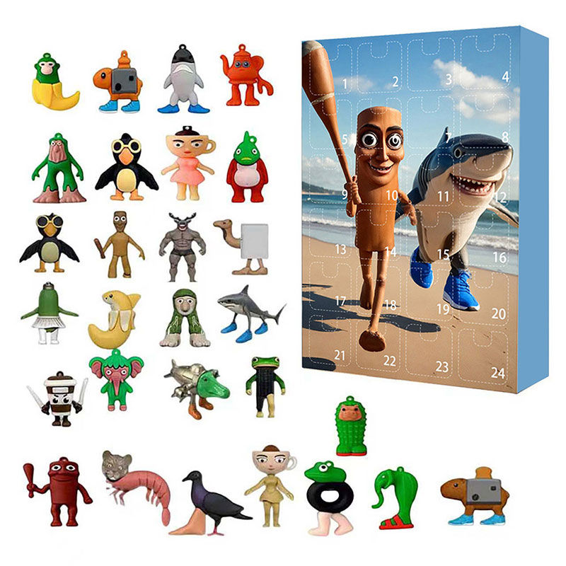 2025 Italian Brainrot Christma - Advent Calendar Gift review and price