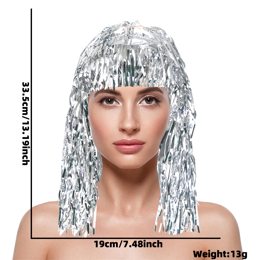 Cosplay Disco Wig Foil Tinsel  - Tinsel Garland Decoration review and price