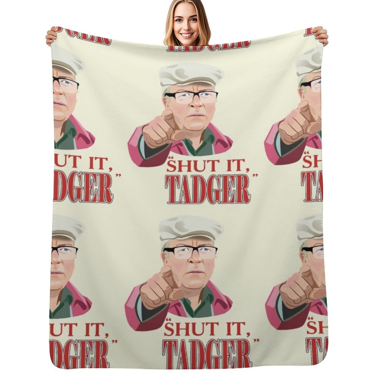 Winston says Shut it! Throw Bl - Christmas Throw Blanket review and price