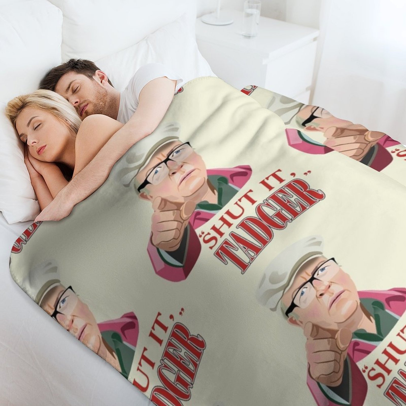 Winston says Shut it! Throw Bl - Christmas Throw Blanket review and price