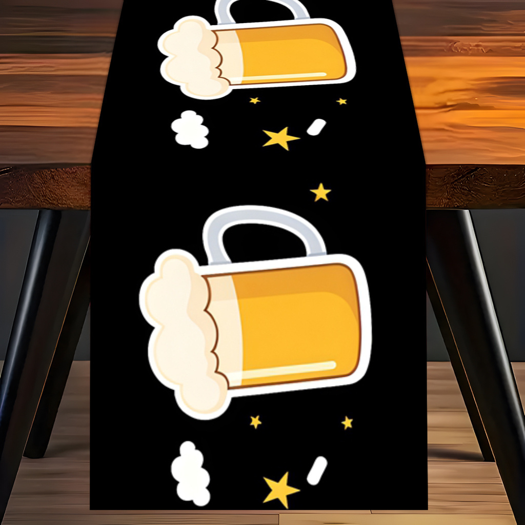 1pc 2D Flat Printed Table Runn - Christmas Table Runner review and price