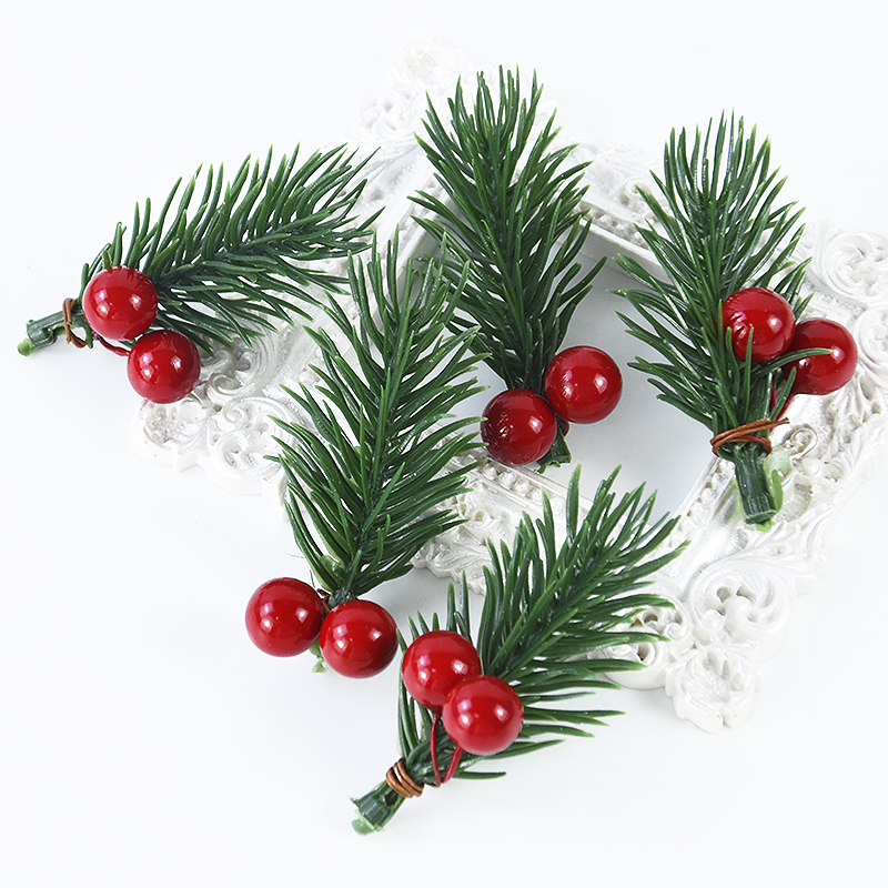 10pcs Christmas Berry Pine Con - Christmas Tree Artificial review and price