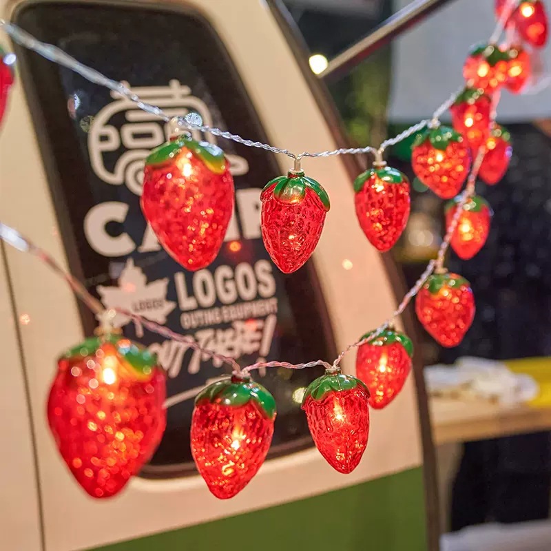 6.5FT 10LEDS Strawberry String - Led Fairy String Lights review and price