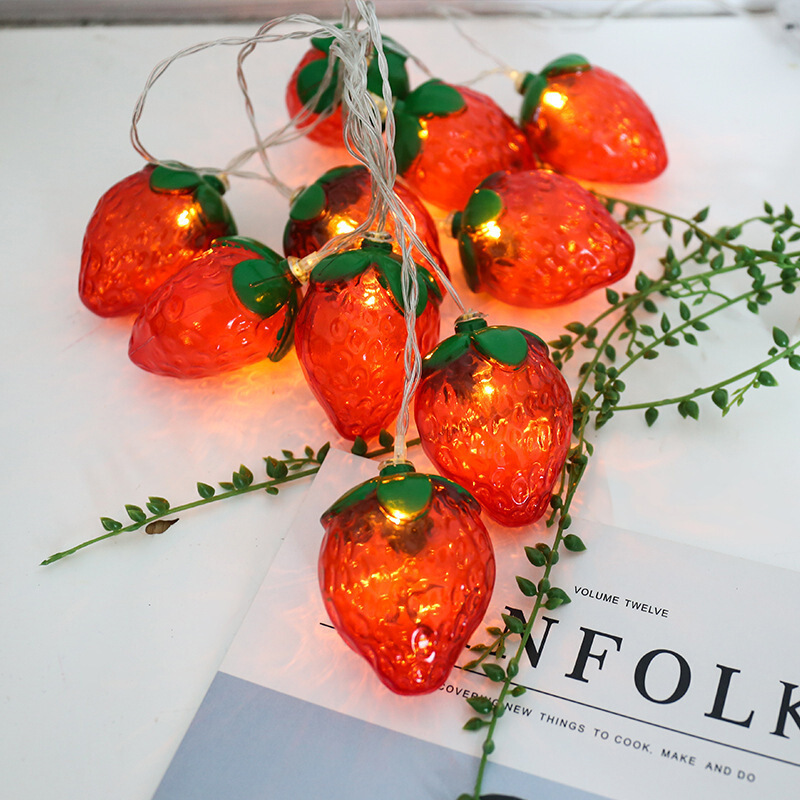6.5FT 10LEDS Strawberry String - Led Fairy String Lights review and price