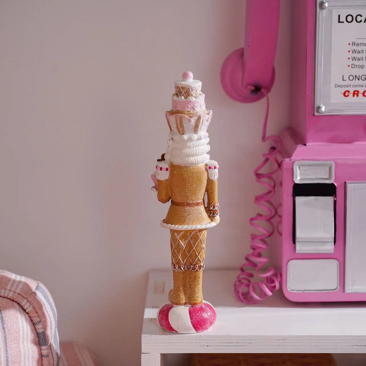 Sweet Pink Nutcracker Soldier  - Nutcracker Figurine review and price