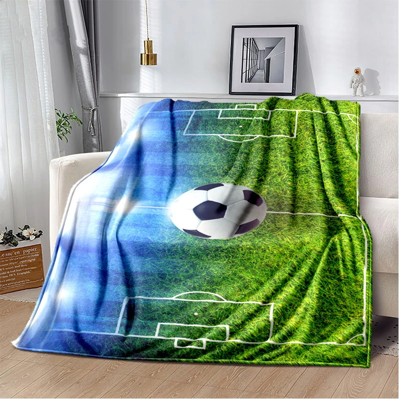 Soccer Ball Field Football Goa - Christmas Throw Blanket review and price