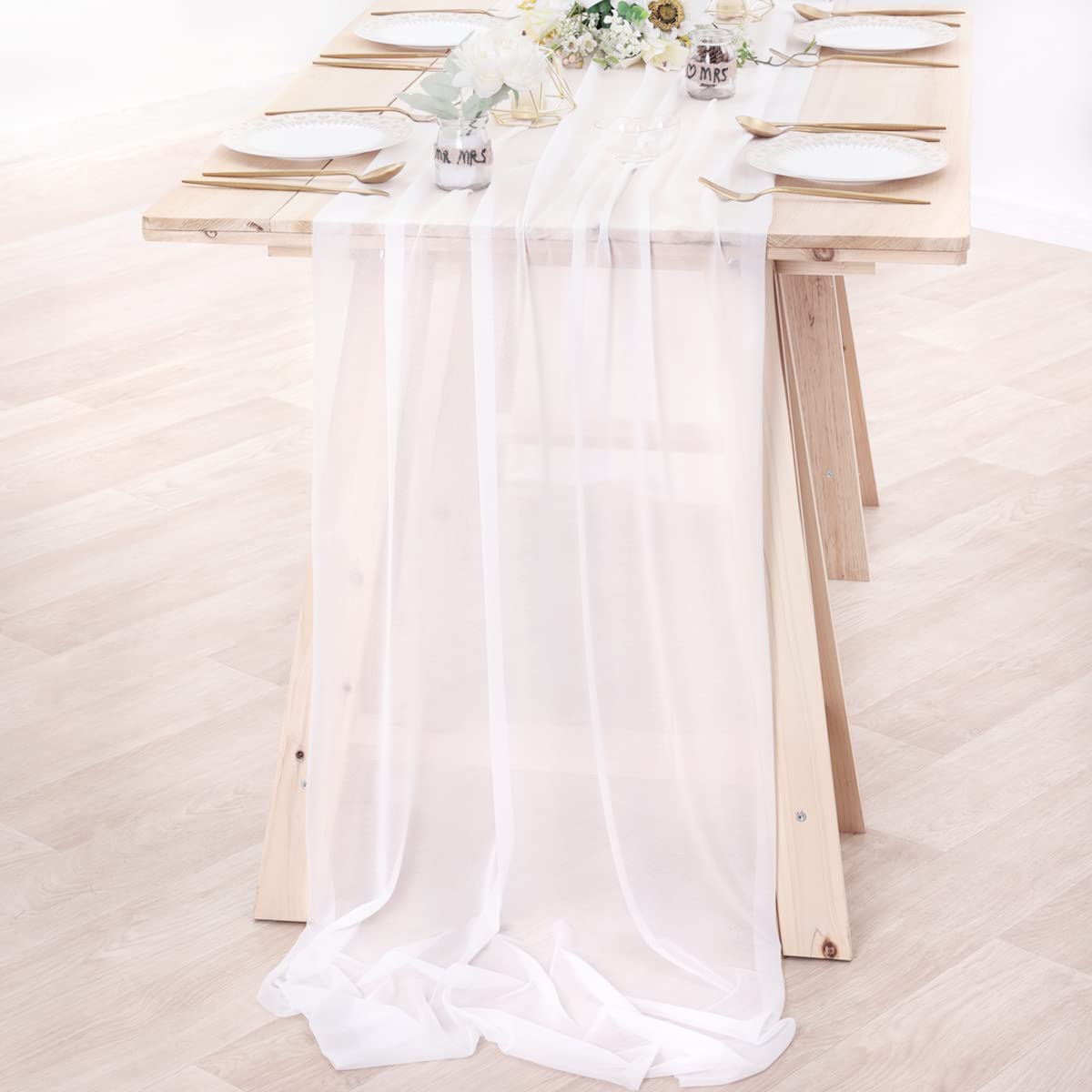 Chiffon Table Runner Nude Shee - Christmas Table Runner review and price