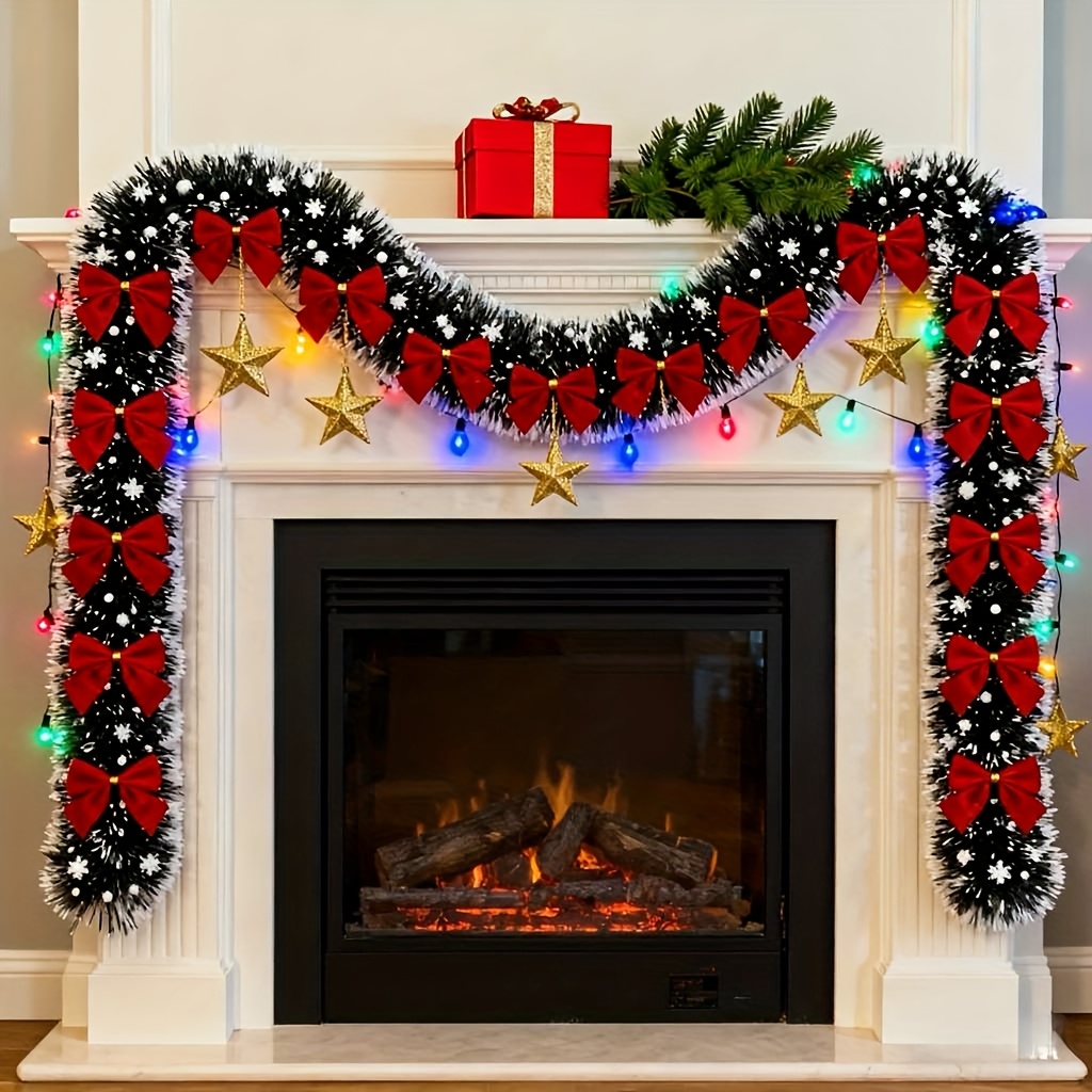 Artificial Christmas Garland X - Tinsel Garland Decoration review and price