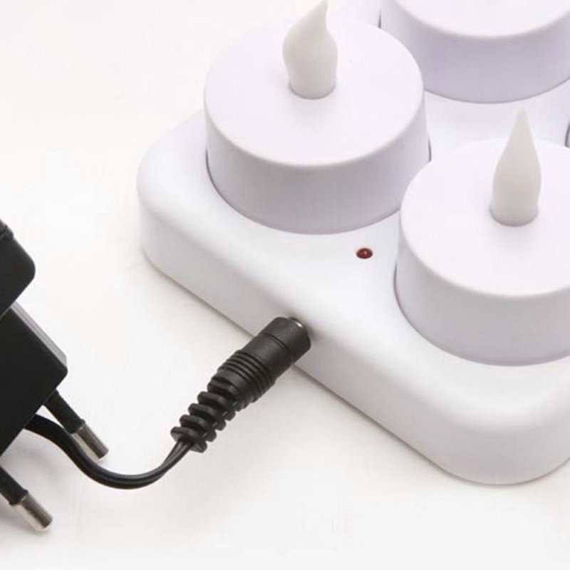 Set of 12 Rechargeable LED Can - Holiday Candle Set review and price