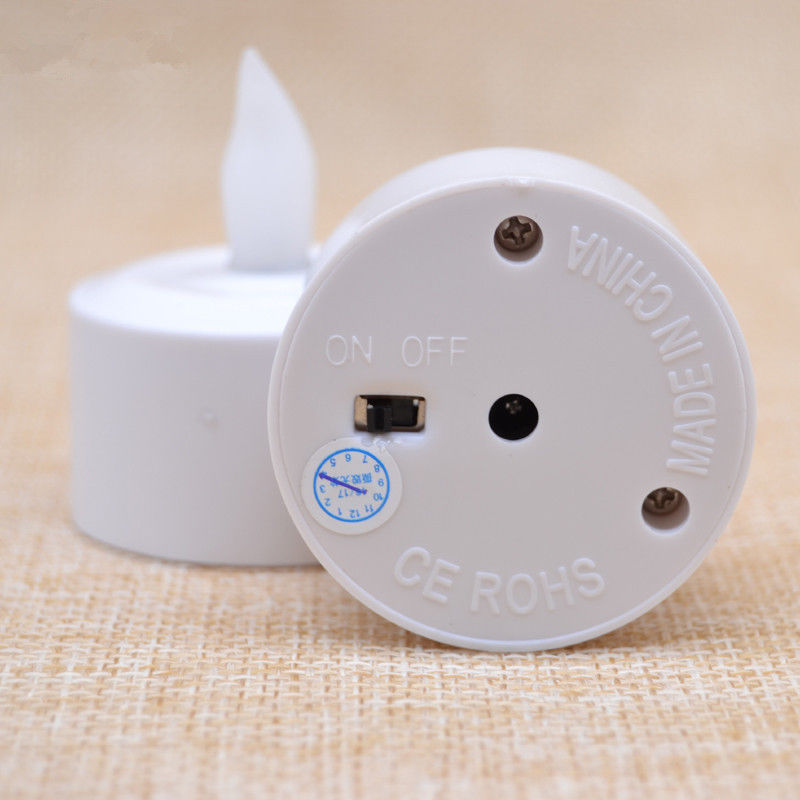 Set of 12 Rechargeable LED Can - Holiday Candle Set review and price