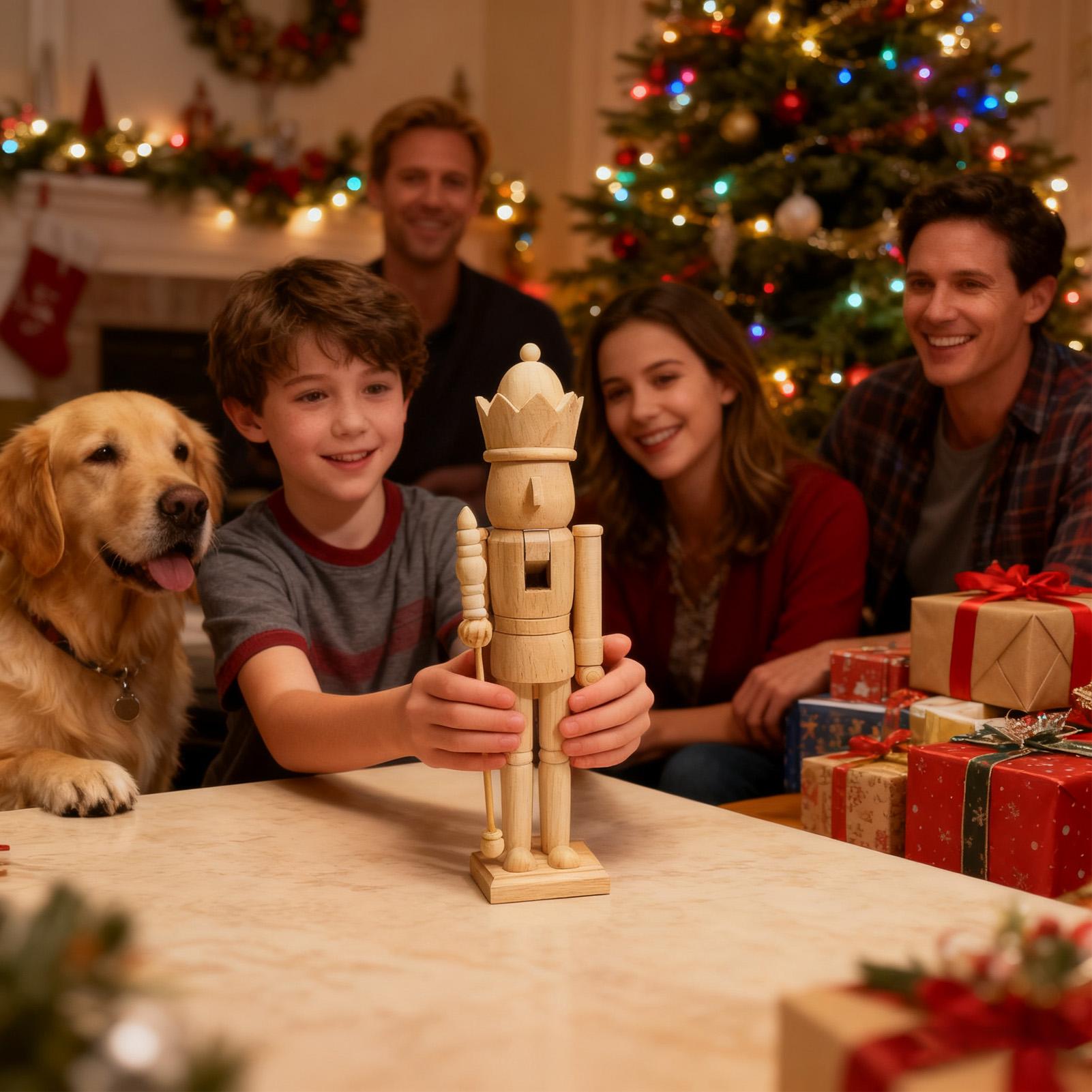 Nutcrackers Figures 38cm Woode - Nutcracker Figurine review and price