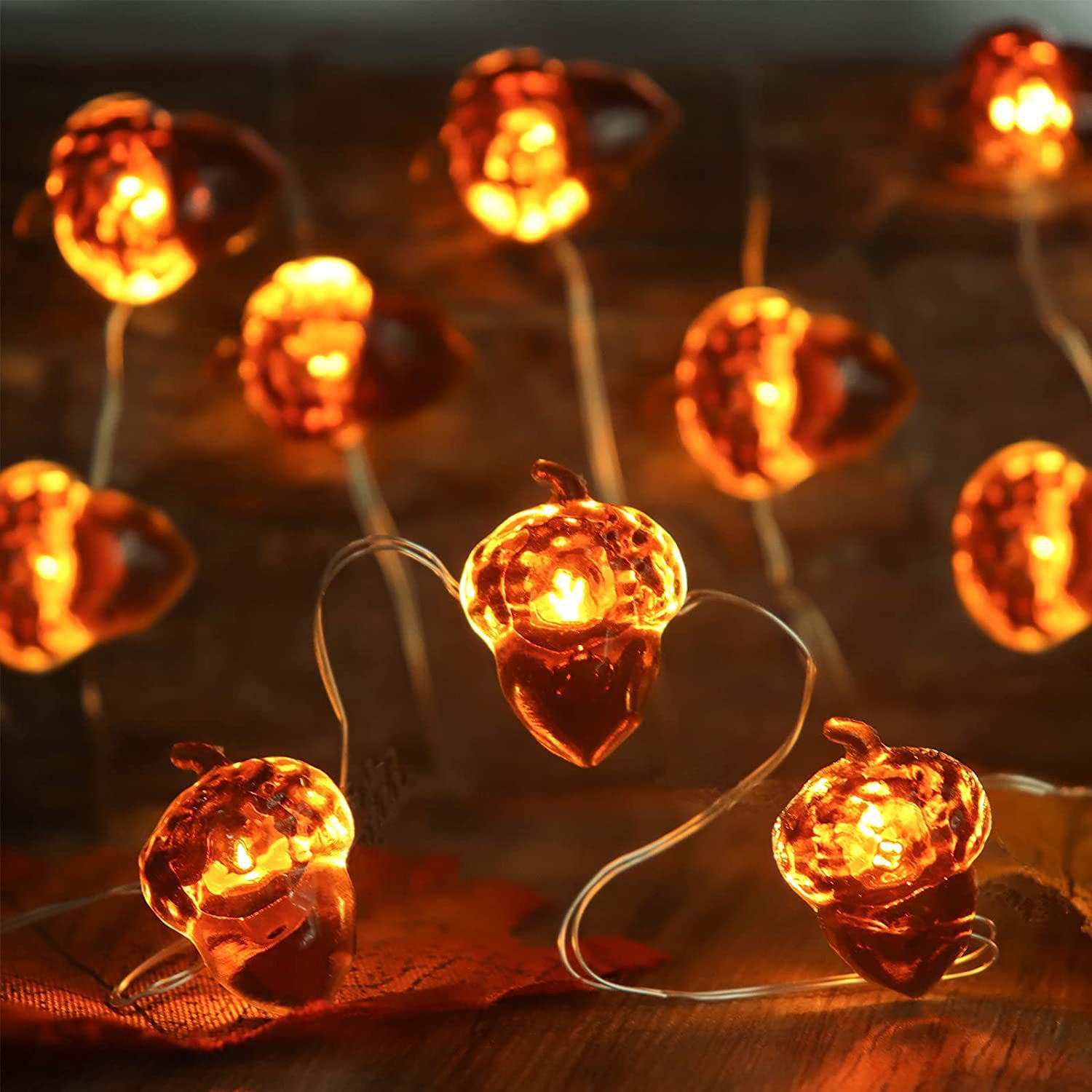 30 LEDs Acorn String Lights Th - Led Fairy String Lights review and price