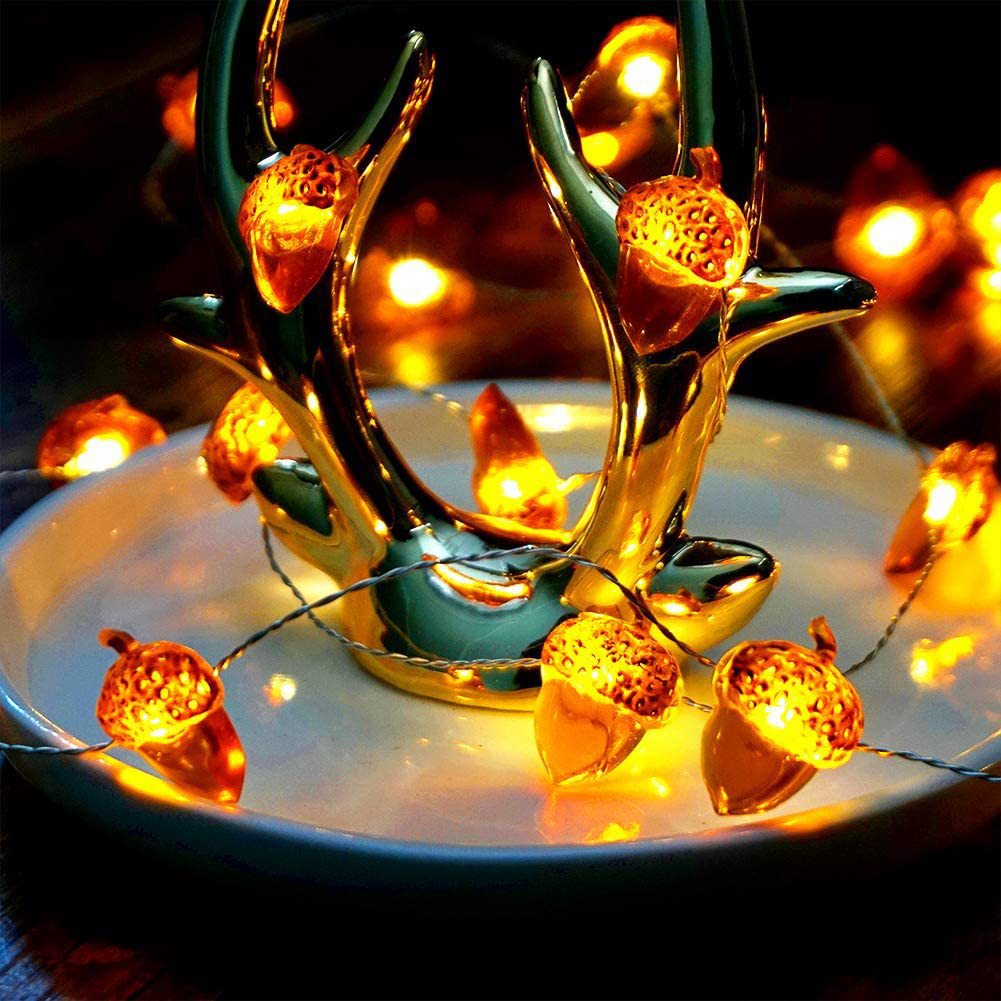30 LEDs Acorn String Lights Th - Led Fairy String Lights review and price
