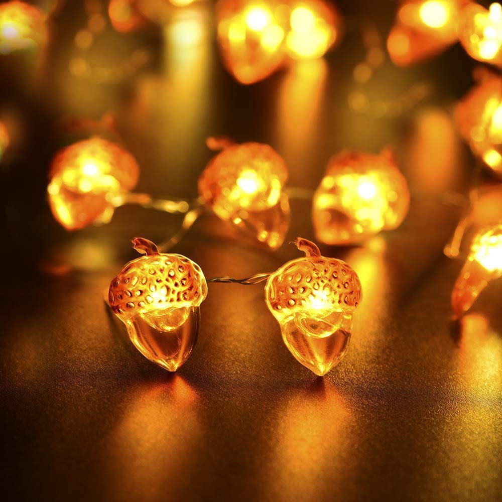 30 LEDs Acorn String Lights Th - Led Fairy String Lights review and price