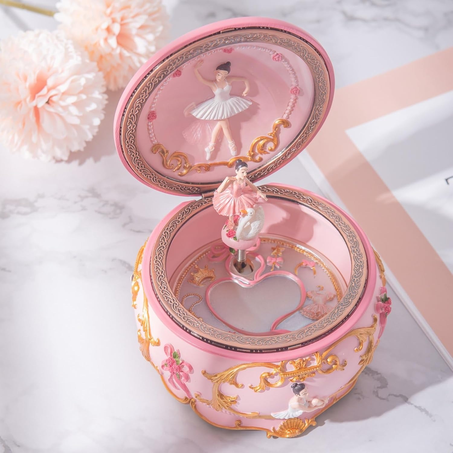 LED Rotating Ballerina Music B - Snow Globe Musical review and price