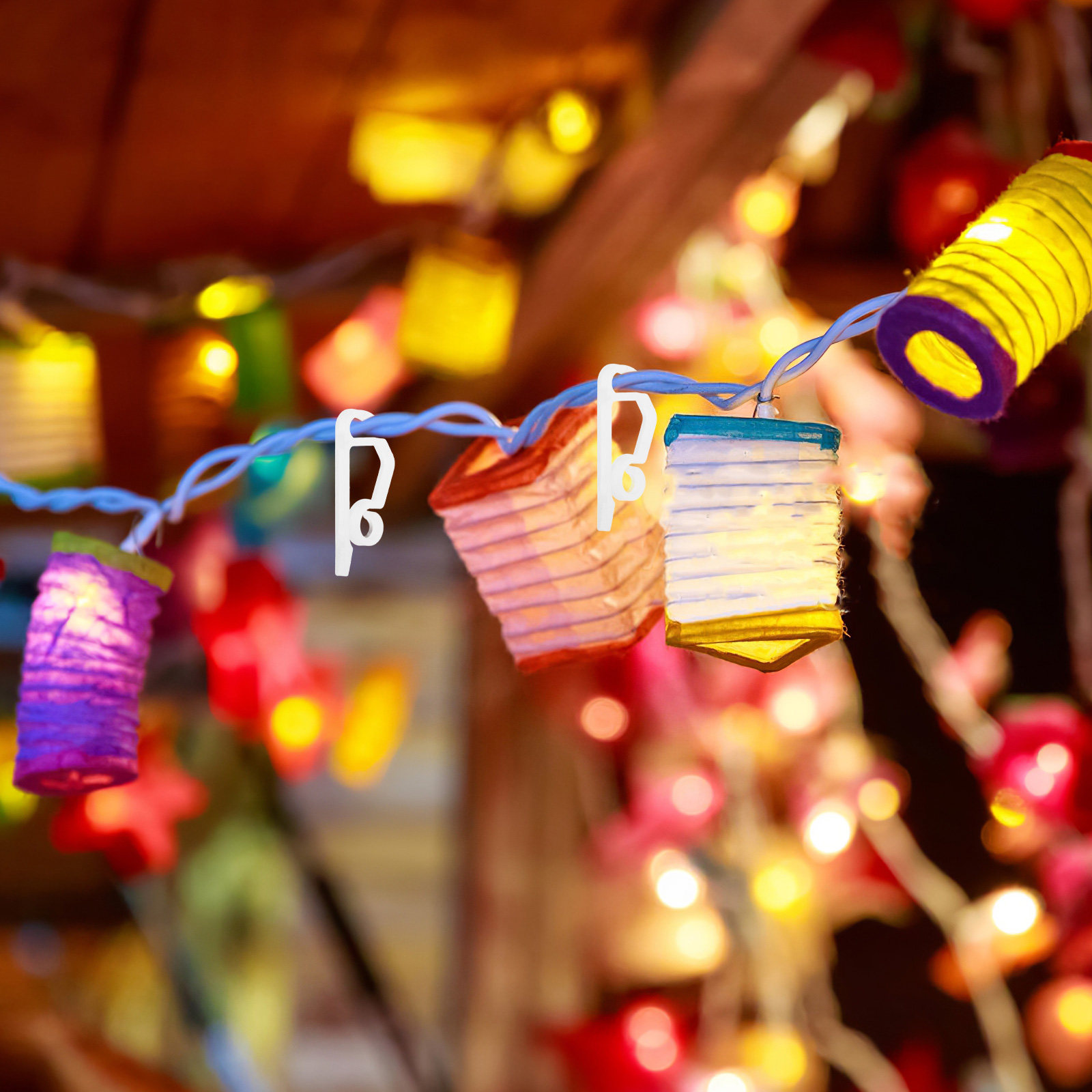 50Pcs Outdoor String Light Cli - Christmas Lights Outdoor review and price