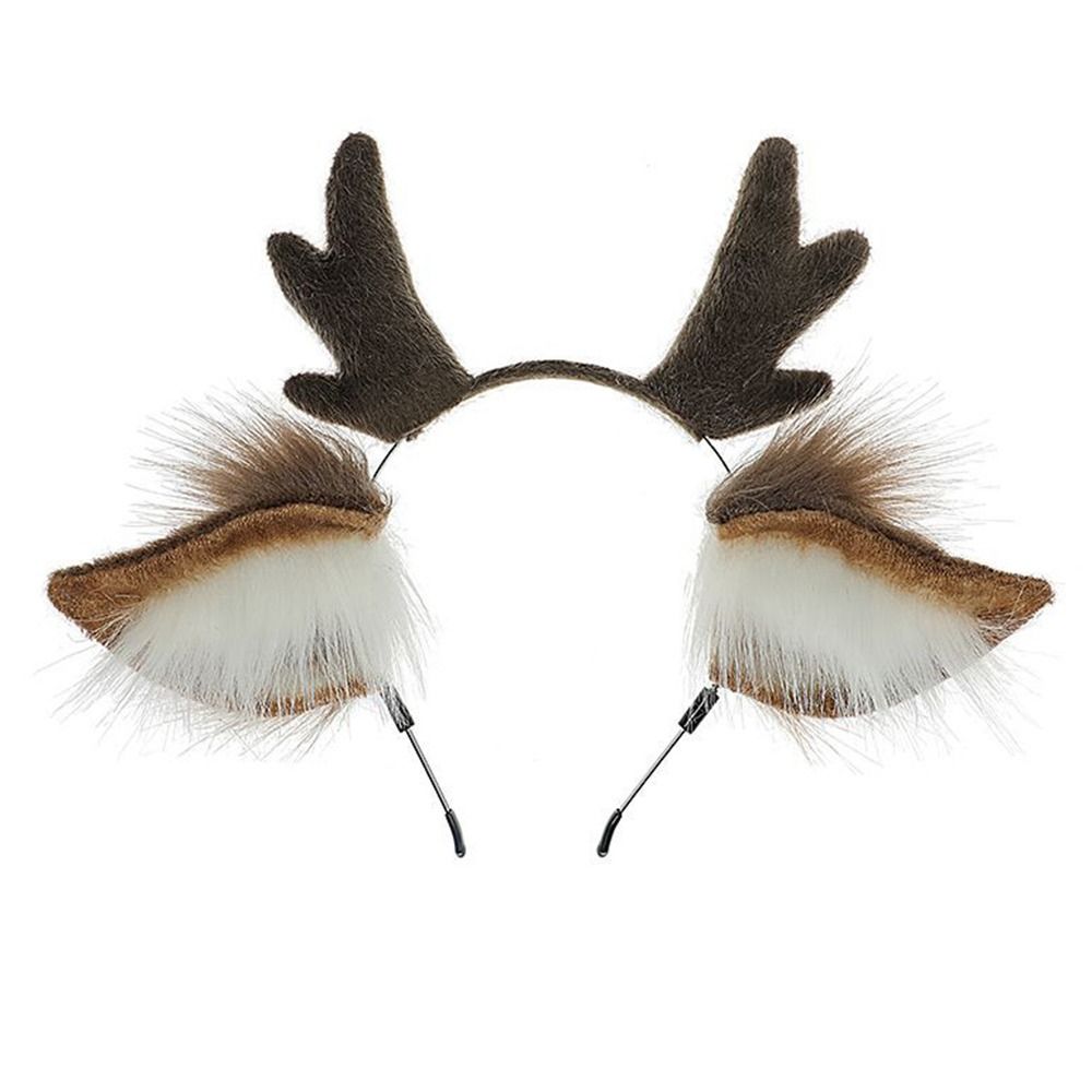 Deer Ears Reindeer Antler Head - Reindeer Antlers Headband review and price
