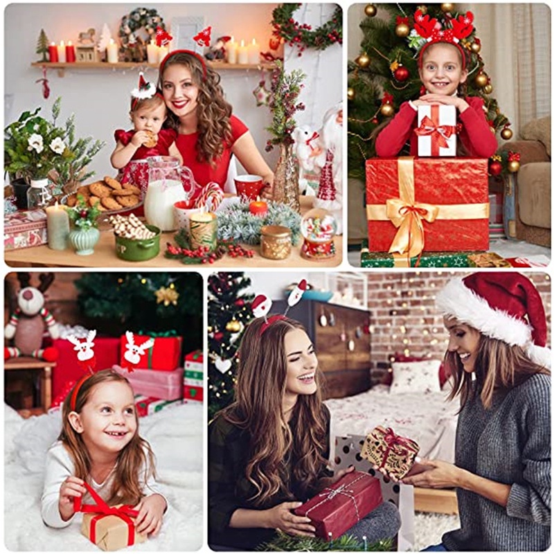 1-15pcs Christmas Headbands Sn - Reindeer Antlers Headband review and price
