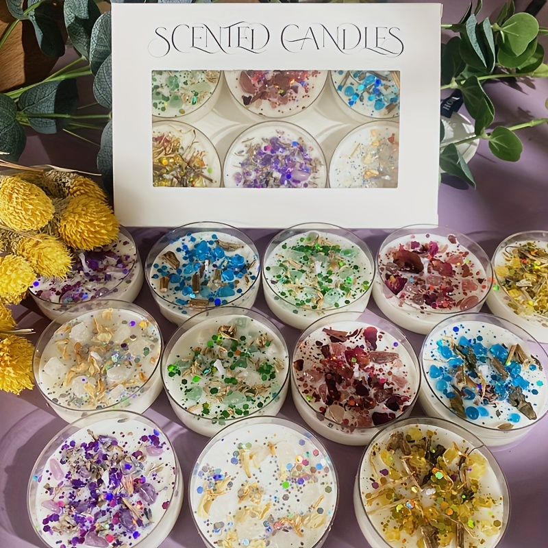 Set of 6 Scented Candles Fragr - Holiday Candle Set review and price
