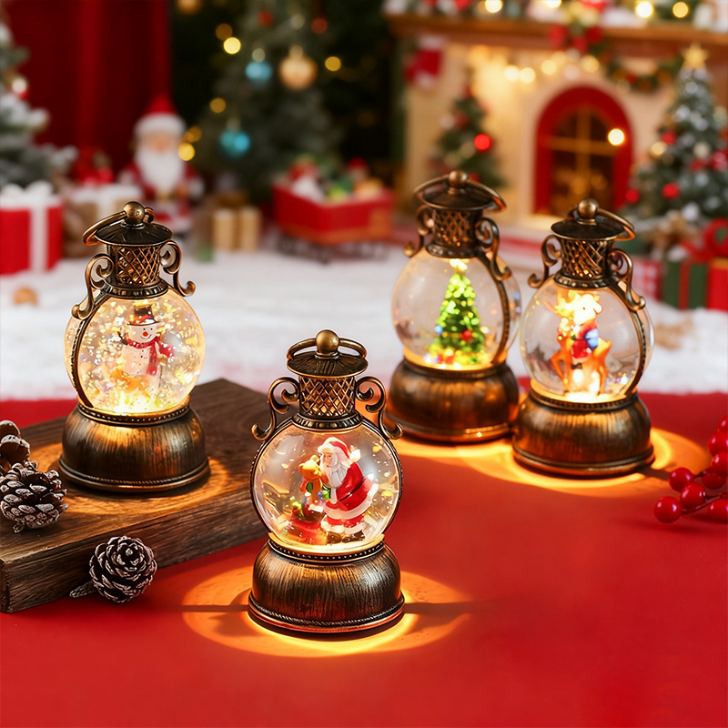 Vintage Style USB Powered Ligh - Snow Globe Musical review and price