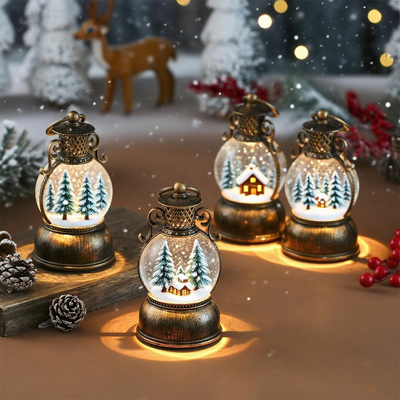 Vintage Style USB Powered Ligh - Snow Globe Musical review and price