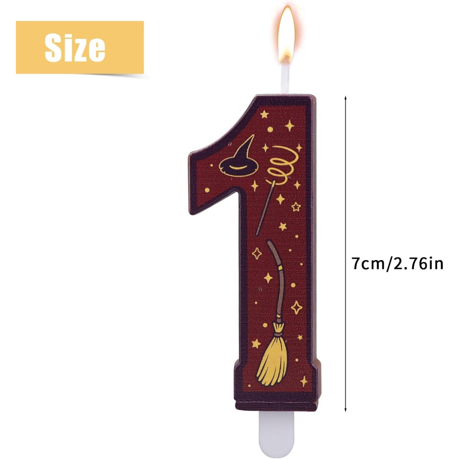 1 Set Number 0-9 Magical Theme - Holiday Candle Set review and price